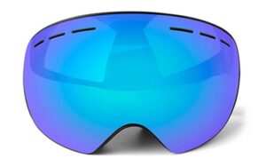 Matrix Tahoe Prescription Ski and Snowboard Goggles Blue - Dual Layer Anti Fog Lenses - Impact Resistance and UV Blocking Lenses
