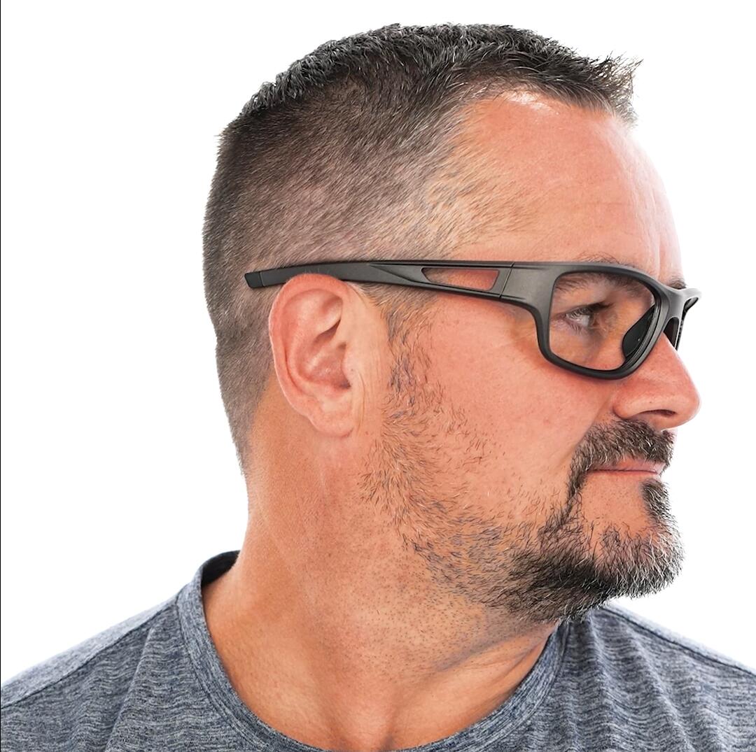 Matrix Salem Prescription Sports Safety Sunglasses Black For Men and Women - Cycling, Running and Baseball Glasses - Image 9