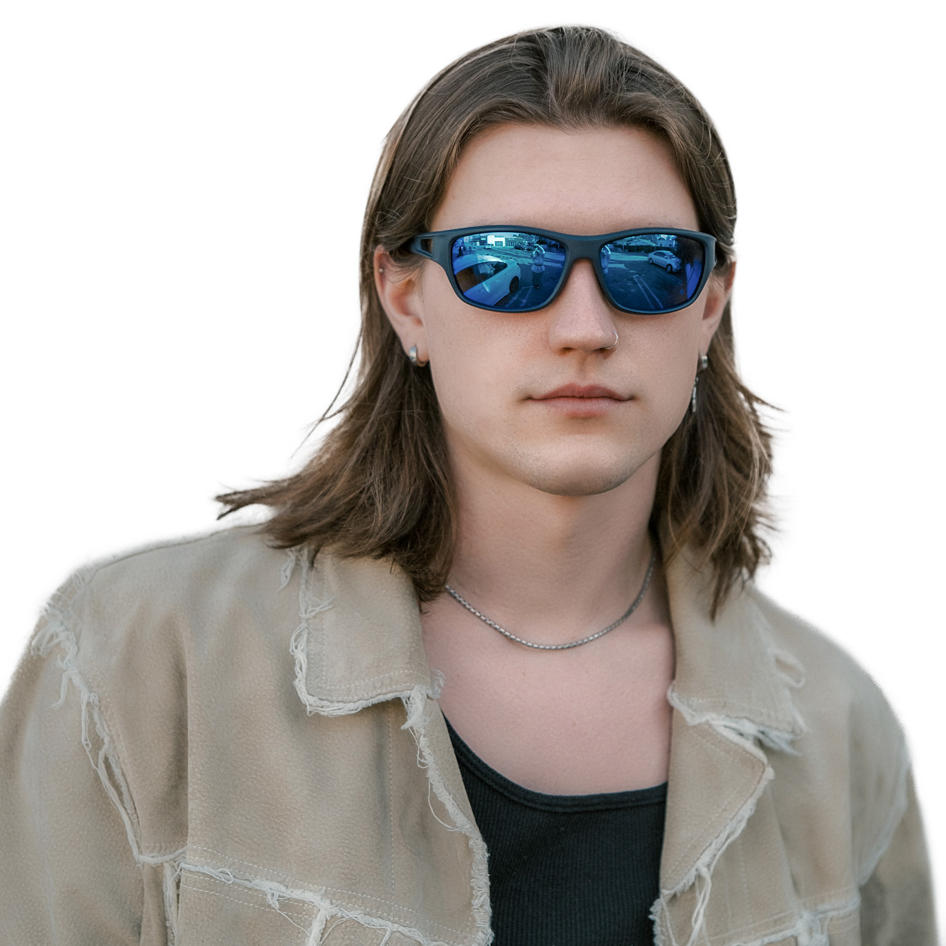 Matrix Salem Prescription Sports Safety Sunglasses Blue For Men and Women - Cycling, Running and Baseball Glasses - Image 7