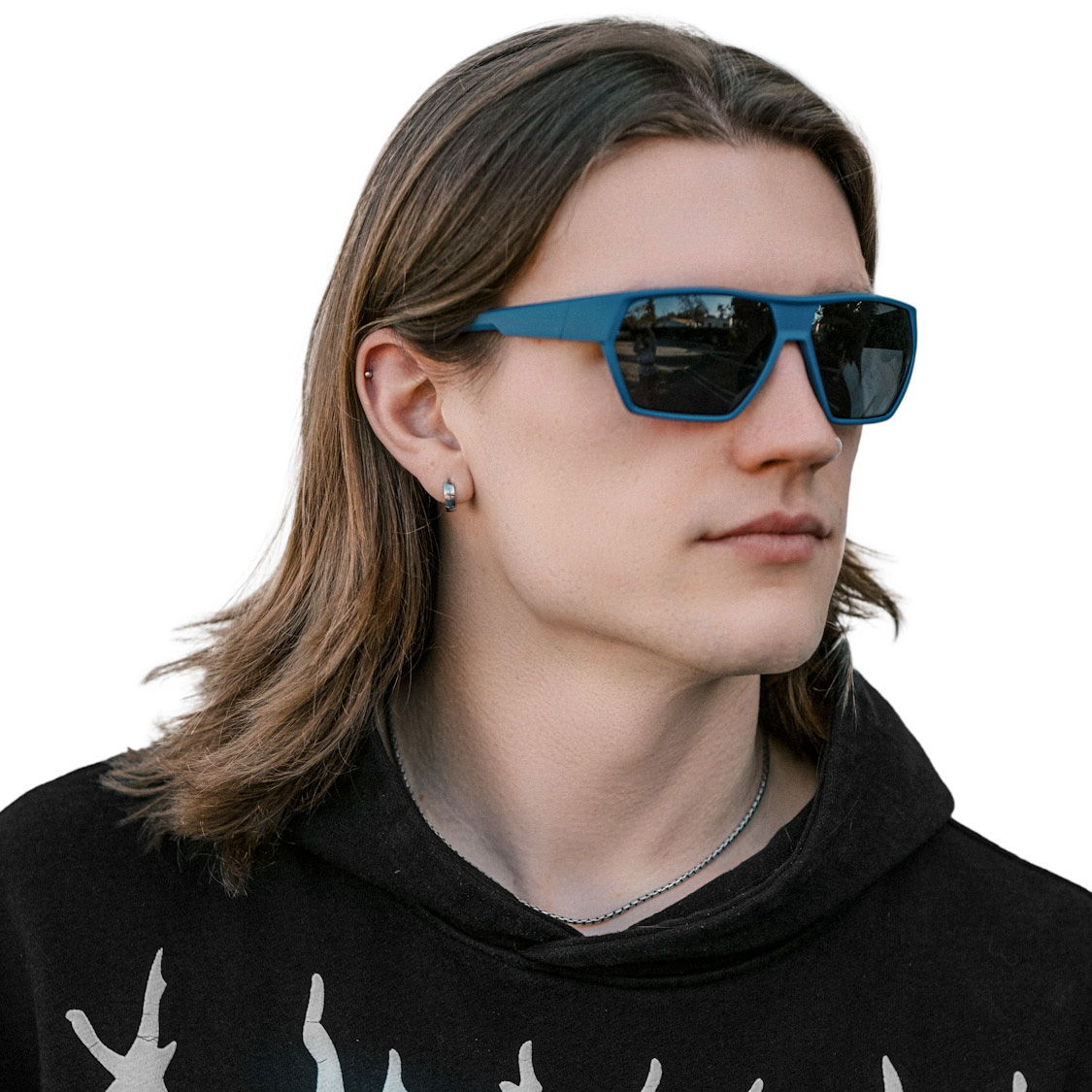 Matrix Belgrade Prescription Safety Glasses Blue - ANSI Z87.1 Certified - Construction, Industrial and Tactical Glasses - Image 9