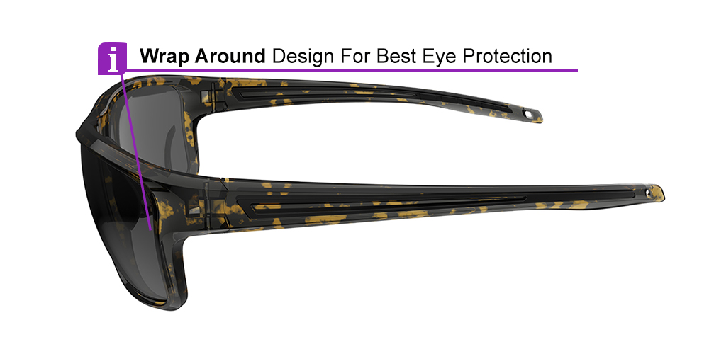Matrix Chinook Prescription Safety Glasses Tortoise - ANSI Z87.1 Certified - Industrial Construction and Tactical Glasses - Image 6