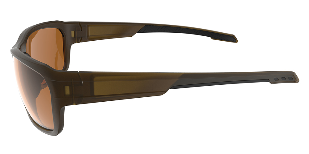 Matrix Ennis Prescription Safety Glasses Brown - ANSI Z87.1 Certified - Construction, Industrial and Tactical Glasses - Image 2
