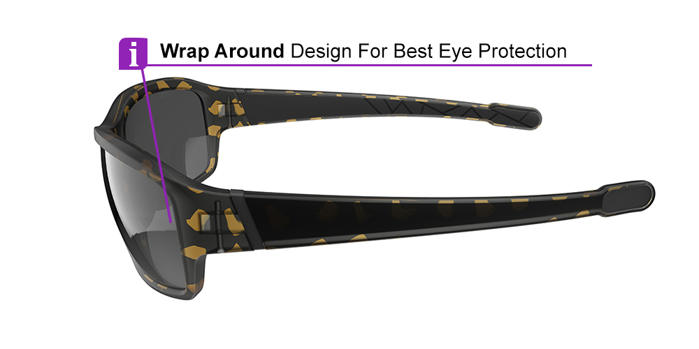 Matrix Sidney Prescription Safety Glasses Tortoise - ANSI Z87.1 Certified - Industrial, Construction and Tactical Glasses - Image 4
