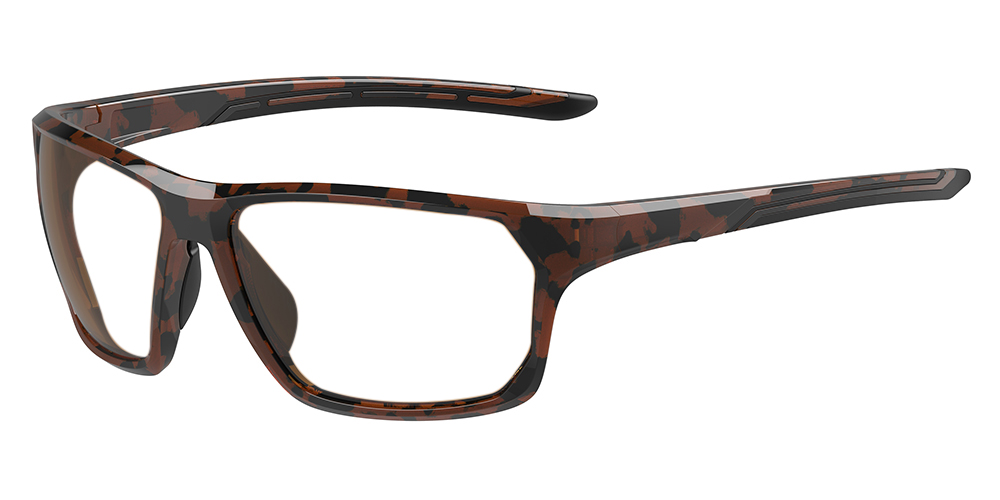 Matrix Upton Prescription Sports Safety Sunglasses Demi Amber - Cycling, Tennis and Baseball Glasses - Image 2