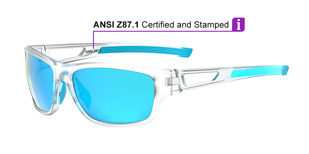 Matrix Salem Prescription Safety Glasses Clear - ANSI Z87.1 Certified - Industrial or Tactical Glasses - Image 3