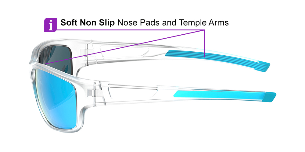 Matrix Salem Prescription Safety Glasses Clear - ANSI Z87.1 Certified - Industrial or Tactical Glasses - Image 4