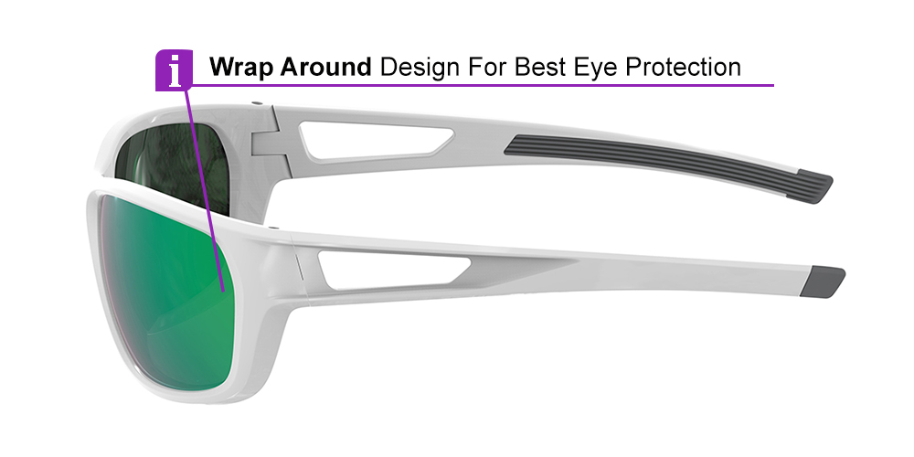 Matrix Denton Prescription Sports Sunglasses For Men and Women Clear - Cycling, Running and Baseball Glasses - Image 8