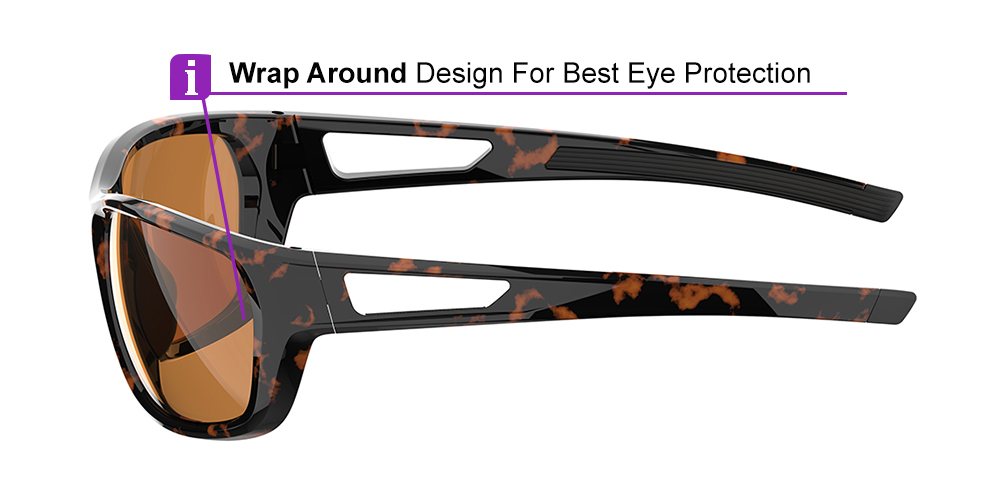 Matrix Denton Prescription Safety Glasses Tortoise - ANSI Z87.1 Certified - Construction, Industrial and Tactical Glasses - Image 2