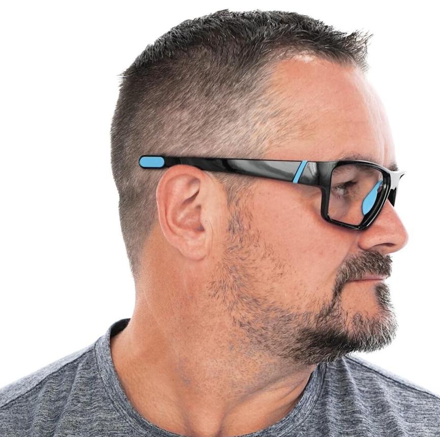 Matrix Shelby Prescription Safety Glasses Black Blue - ANSI Z87.1 Certified - Industrial, Construction and Tactical Glasses - Image 11