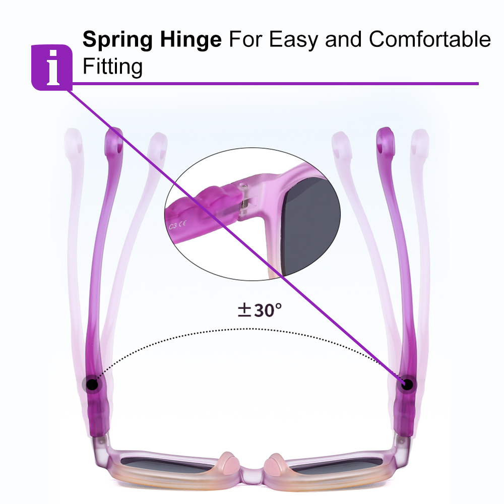 Oliver Black RX Glasses For Youth - Kids Friendly Impact Resistant   - Boys and Girls Prescription Eyeglasses - Image 5