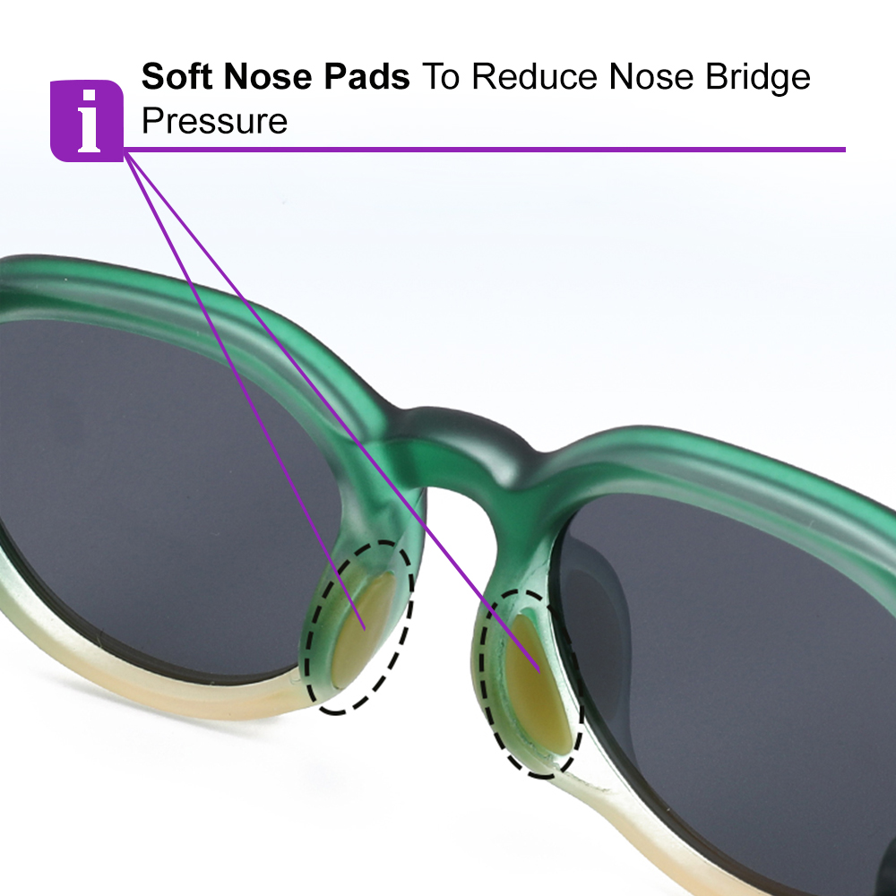 Emma Black RX Glasses For Youth - Kids Friendly Impact Resistant   - Boys and Girls Prescription Eyeglasses - Image 4