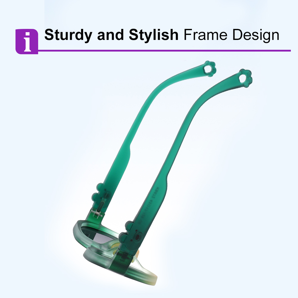 Emma Black RX Glasses For Youth - Kids Friendly Impact Resistant   - Boys and Girls Prescription Eyeglasses - Image 6