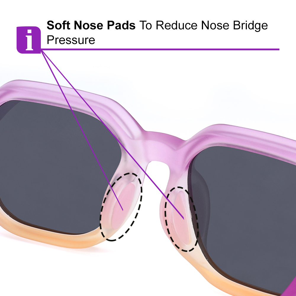 Sophia Black RX Glasses For Youth - Kids Friendly Impact Resistant   - Boys and Girls Prescription Eyeglasses - Image 5