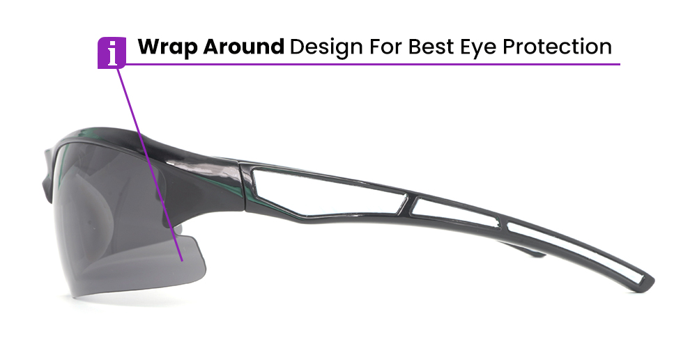 Columbia Prescription Sports Glasses - Polarized or Transition Lenses - Jogging, Fishing Cycling or Motorcycle Sunglasses - Image 7