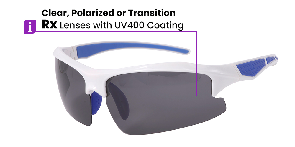 Carleton Prescription Sports Glasses - Polarized or Transition Lenses - Jogging, Fishing Cycling or Motorcycle Sunglasses - Image 6