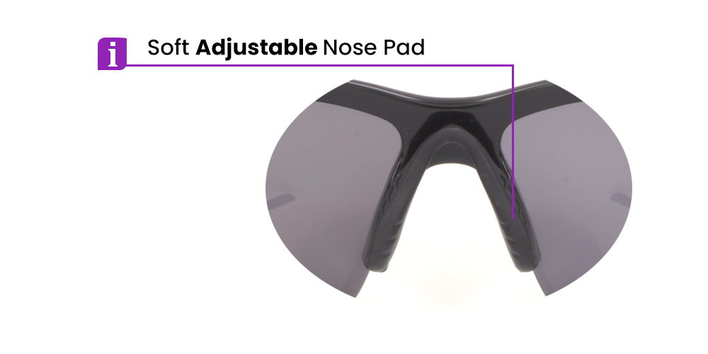 Shasta Prescription Sports Sunglasses - Cycling, Baseball and Jogging Glasses - Tinted, Polarized or Transition Lenses - Image 13